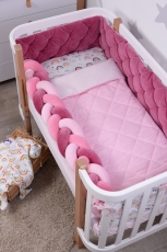 Дитячий постільний комплект Veres Velour Rainbow 5 одиниць